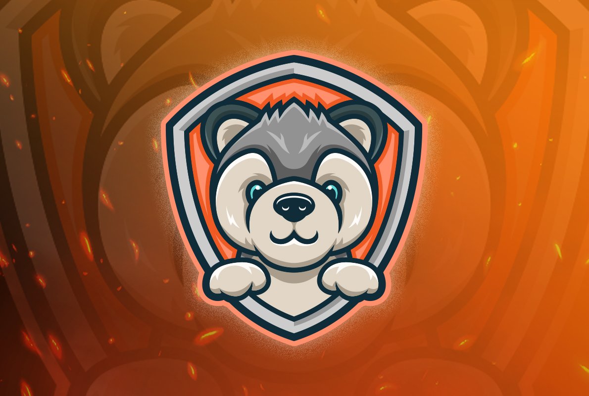 GeoPeter logo: a cartoon bear peeking over an orange shield